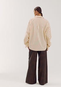 Longsleeve Ted | Creme Stripe | Harper & Yve