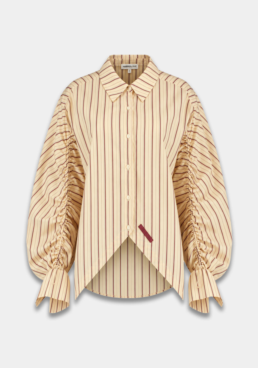 Longsleeve Ted | Creme Stripe | Harper & Yve