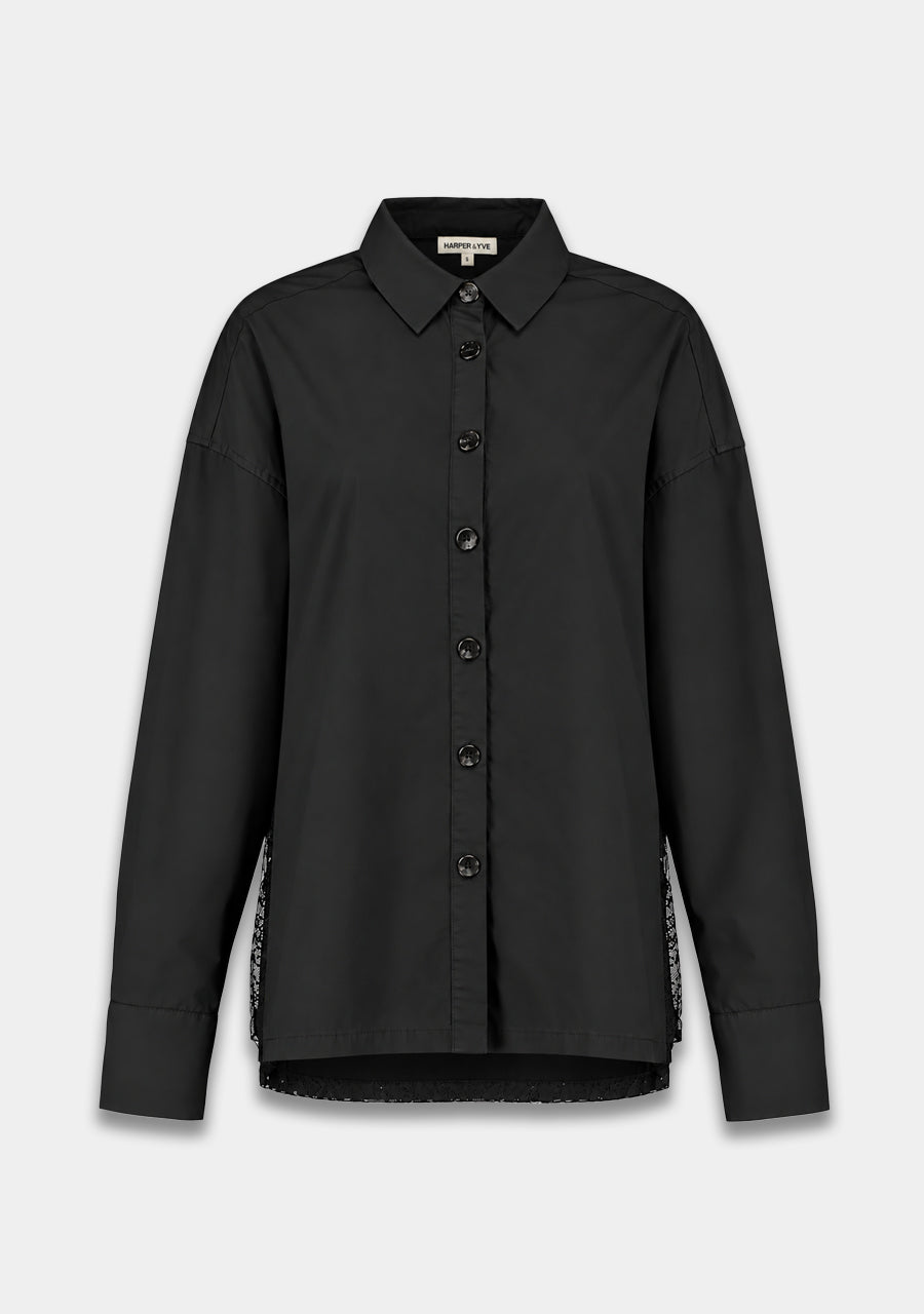 Longsleeve Yelena  | Black | Harper & Yve