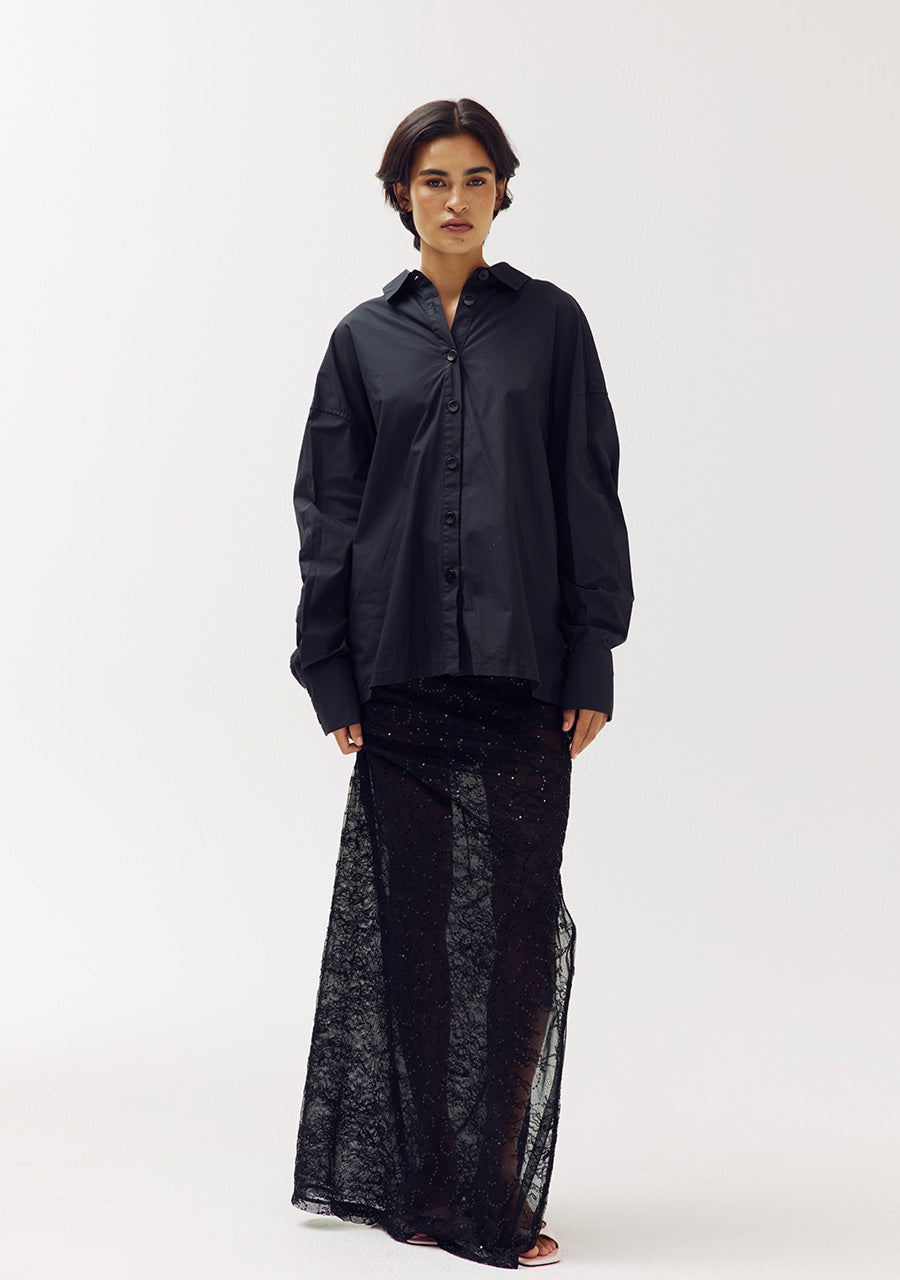 Longsleeve Yelena  | Black | Harper & Yve