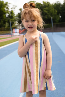 Loose dress striped | Sesame | Sproet & Sprout