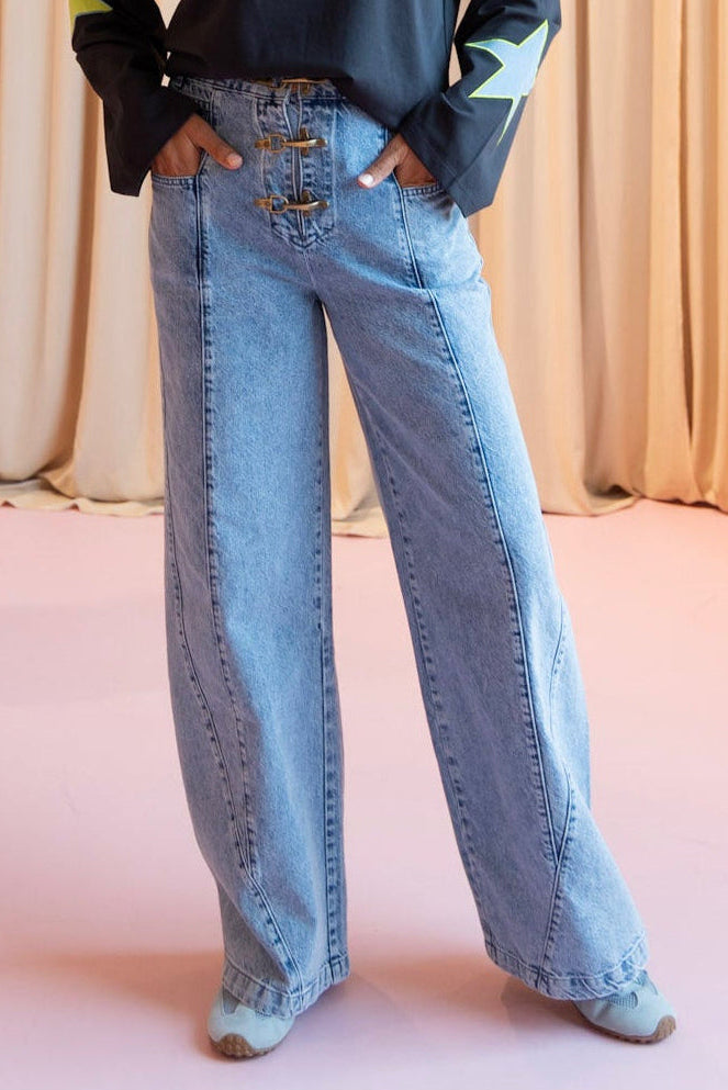 Jeans Meave | Mid Blue | Harper & Yve