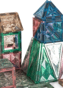 Magnetische Bouwset Piece by Piece | Glitter | Konges Sløjd
