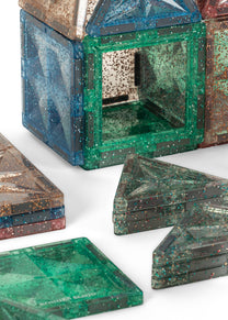 Magnetische Bouwset Piece by Piece | Glitter | Konges Sløjd