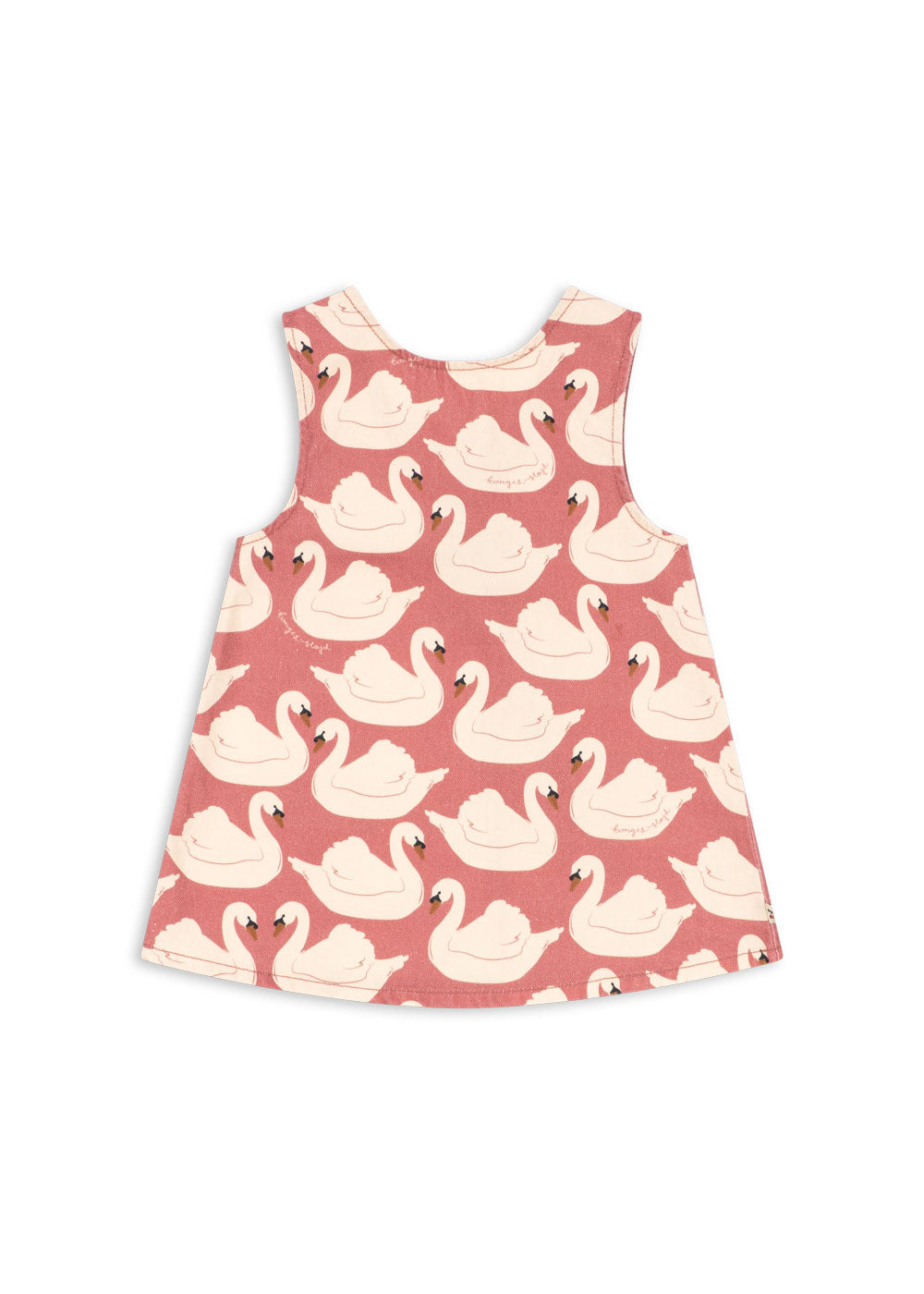 Magot bow dress | Swan rose | Konges Slojd