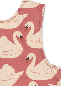 Magot bow dress | Swan rose | Konges Slojd