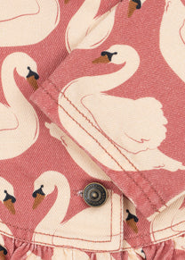 Magot frill jacket | Swan rose | Konges Slojd
