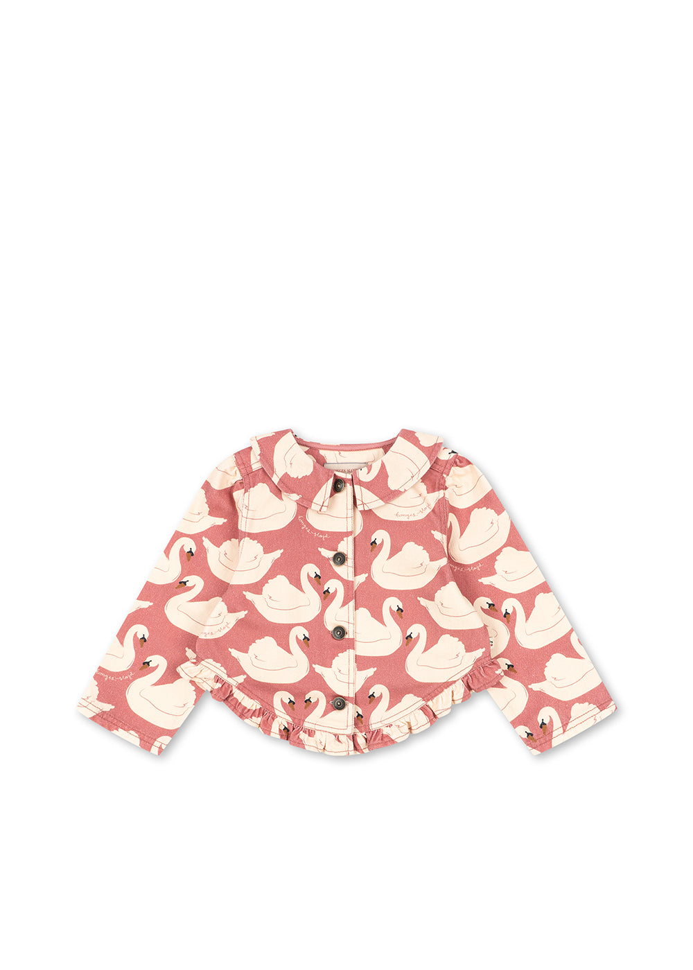 Magot frill jacket | Swan rose | Konges Slojd