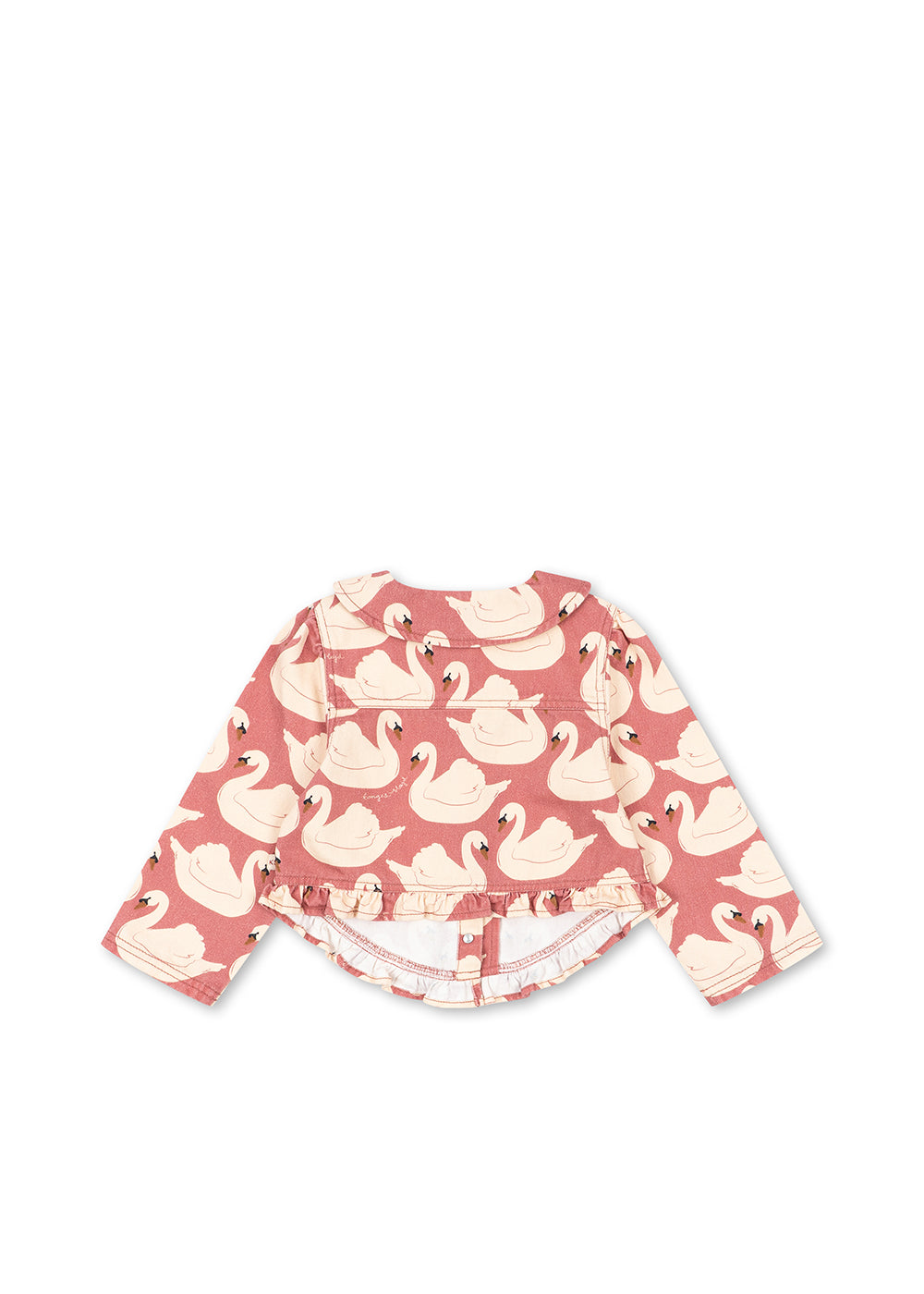 Magot frill jacket | Swan rose | Konges Slojd