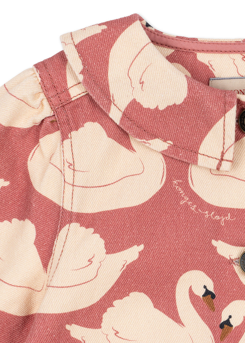 Magot frill jacket | Swan rose | Konges Slojd
