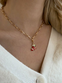 Mini Christmas charm | Sock