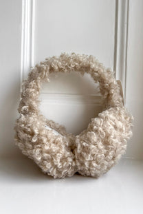Oorwarmers cold & cozy | Beige teddy | Studio Poespas