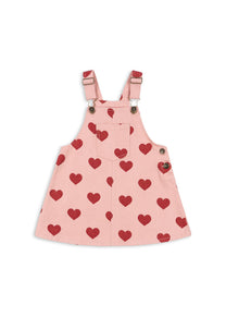 Overall dress Magot | Amour glitter | Konges Slojd
