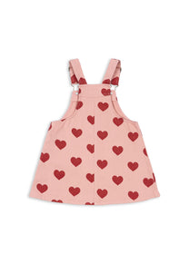 Overall dress Magot | Amour glitter | Konges Slojd