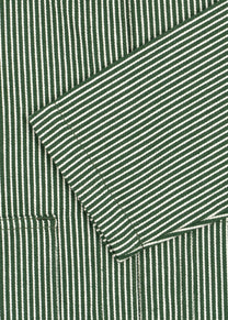 Overshirt Luc | Milk Verte Stripe | Konges Sløjd
