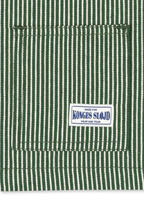 Overshirt Luc | Milk Verte Stripe | Konges Sløjd