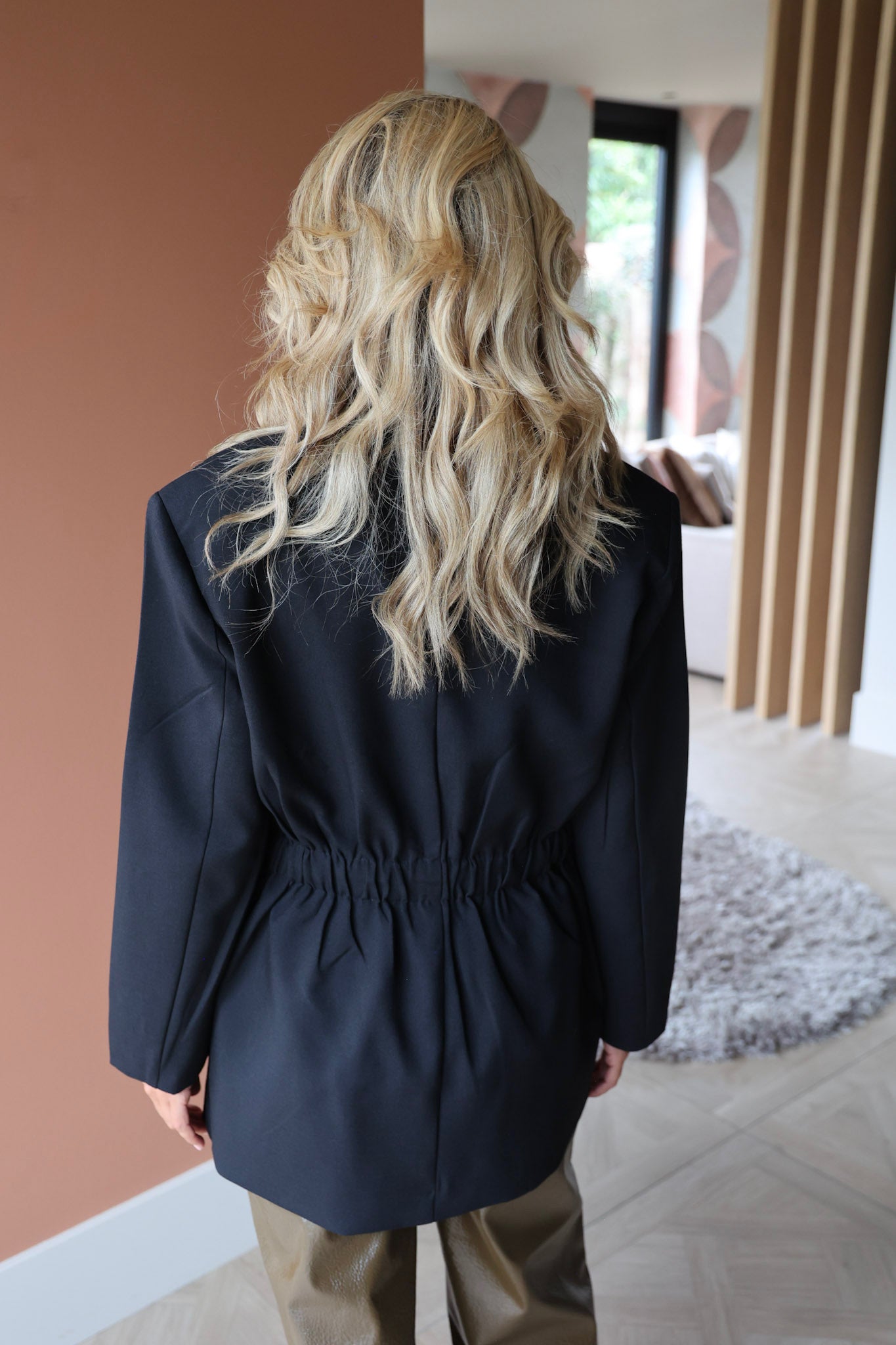Oversized blazer Leslie | Black | Refined Department