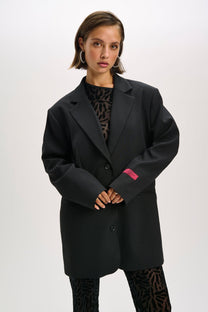 Oversized blazer Leslie | Black | Refined Department