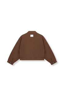 Oversized studded jacket Honni | Brown | Refined Department