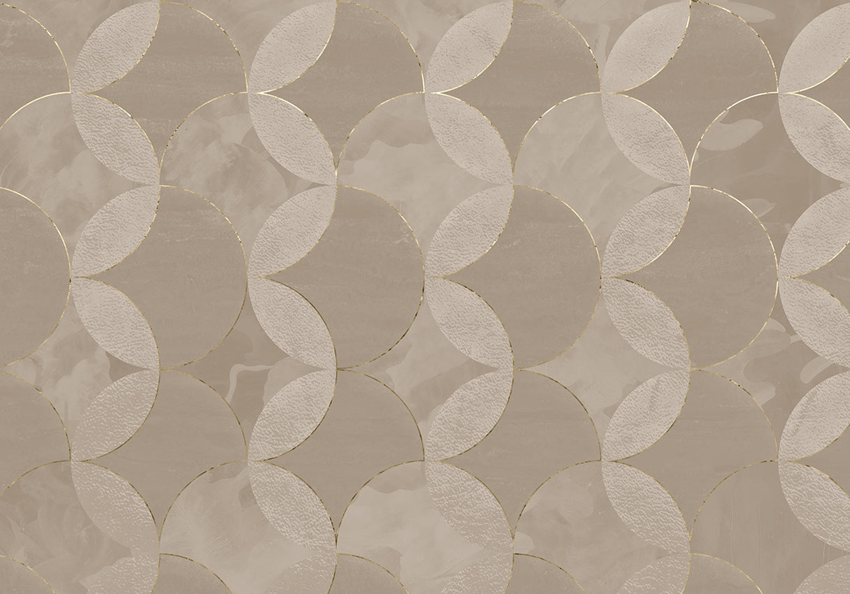 Behang Circle | Clay