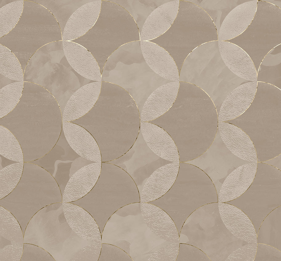 Behang Circle | Clay