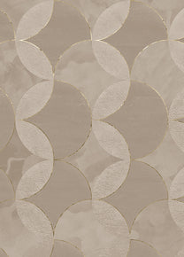 Behang Circle | Clay
