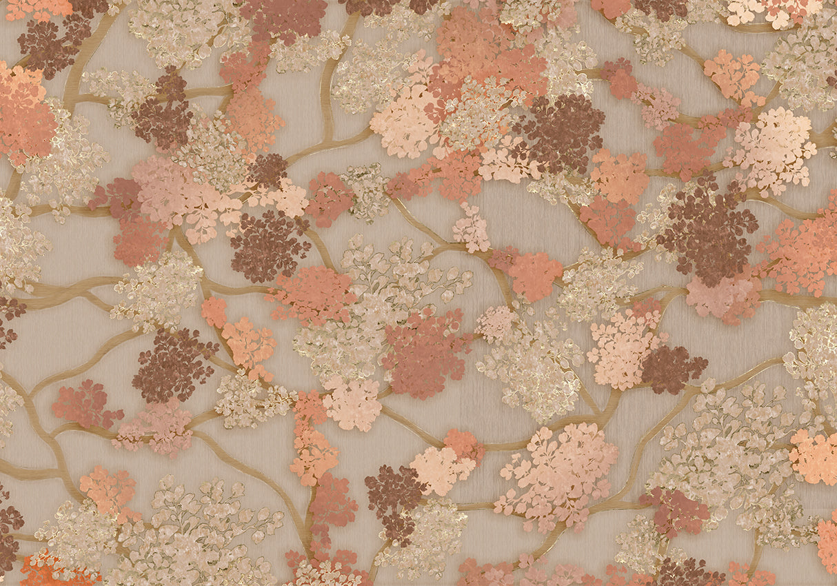 Behang Blush Bloom | Clay