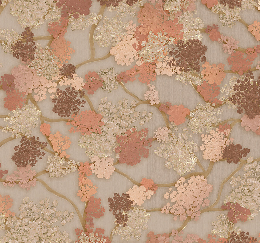 Behang Blush Bloom | Clay