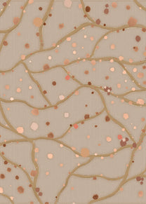 Behang Blush Dots | Clay