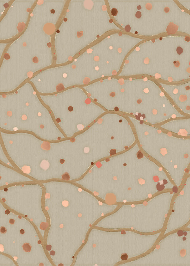 Behang Blush Dots | Mint | Staaltje