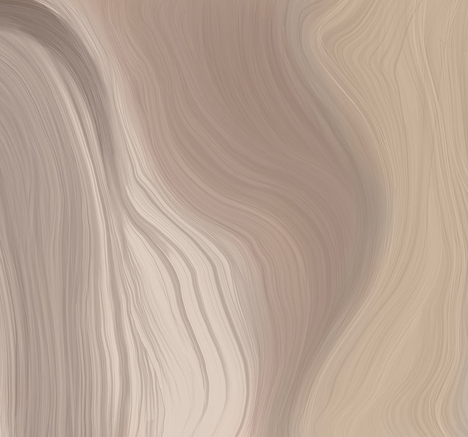 Behang Desert Waves | Clay/Champagne
