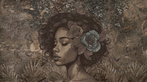Behang Silent Muse