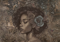 Behang Silent Muse