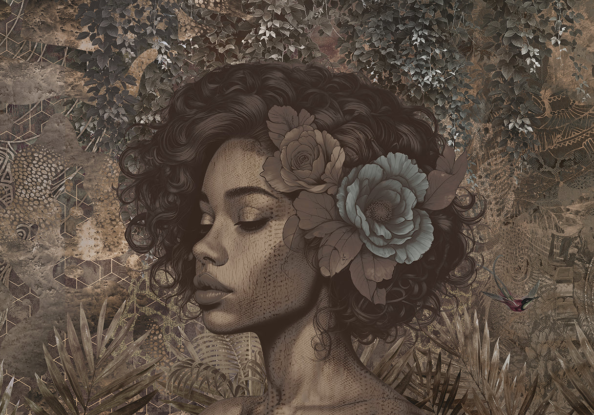 Behang Silent Muse