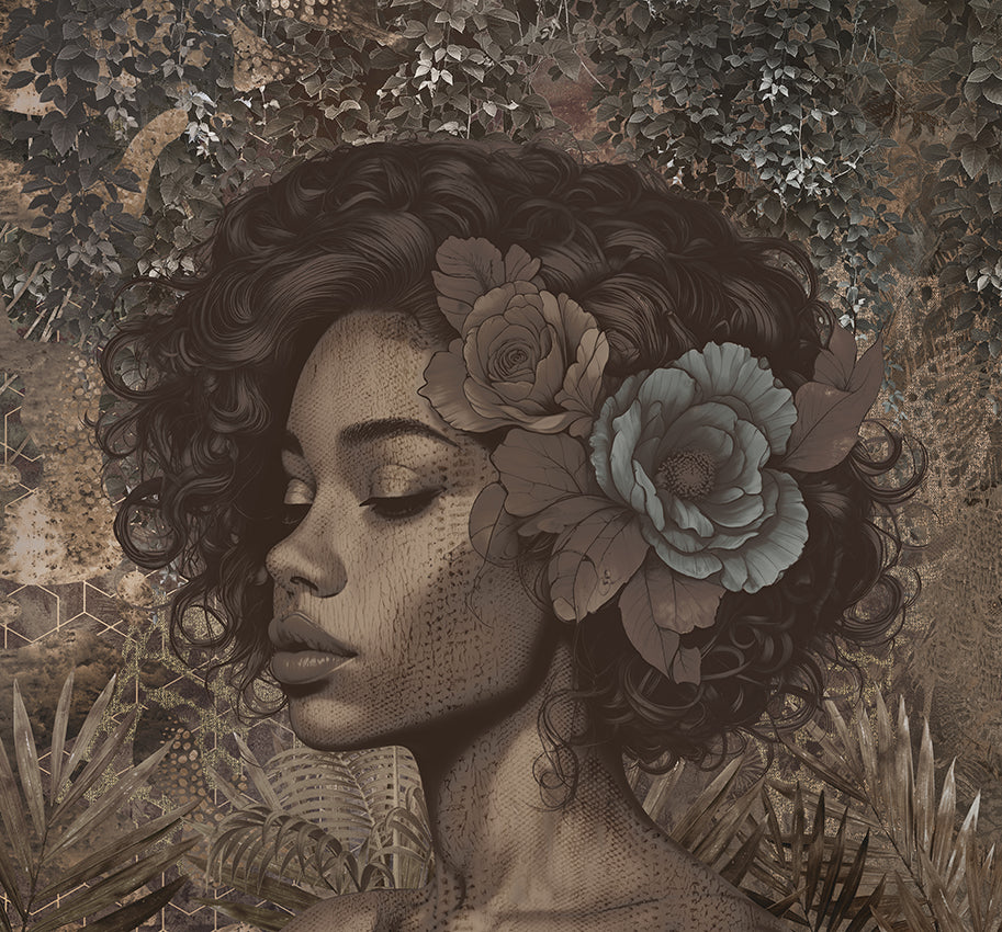 Behang Silent Muse