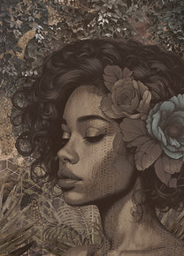 Behang Silent Muse