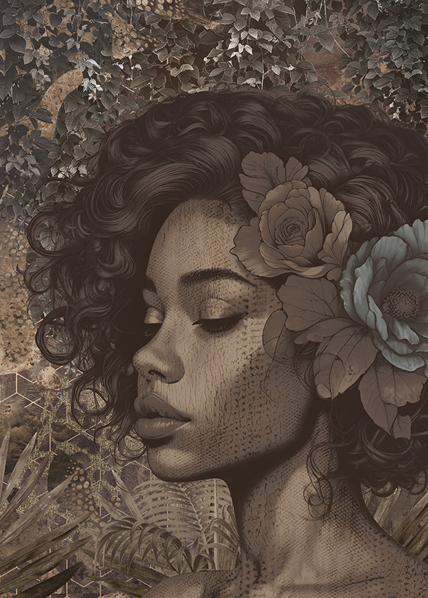 Behang Silent Muse