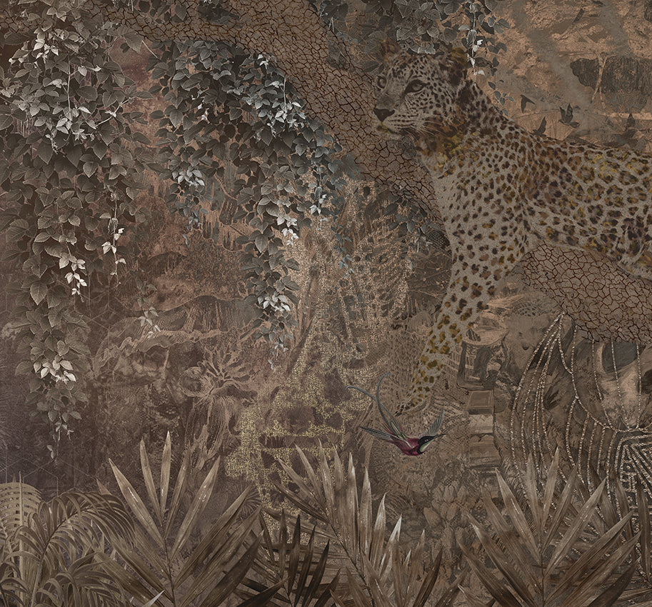 Behang Leopard Muse