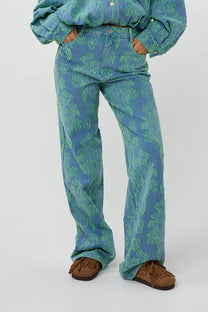 Pants Anna | Lime | Studio Amaya