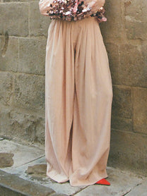 Pants Lotus | Light pink | Studio Amaya