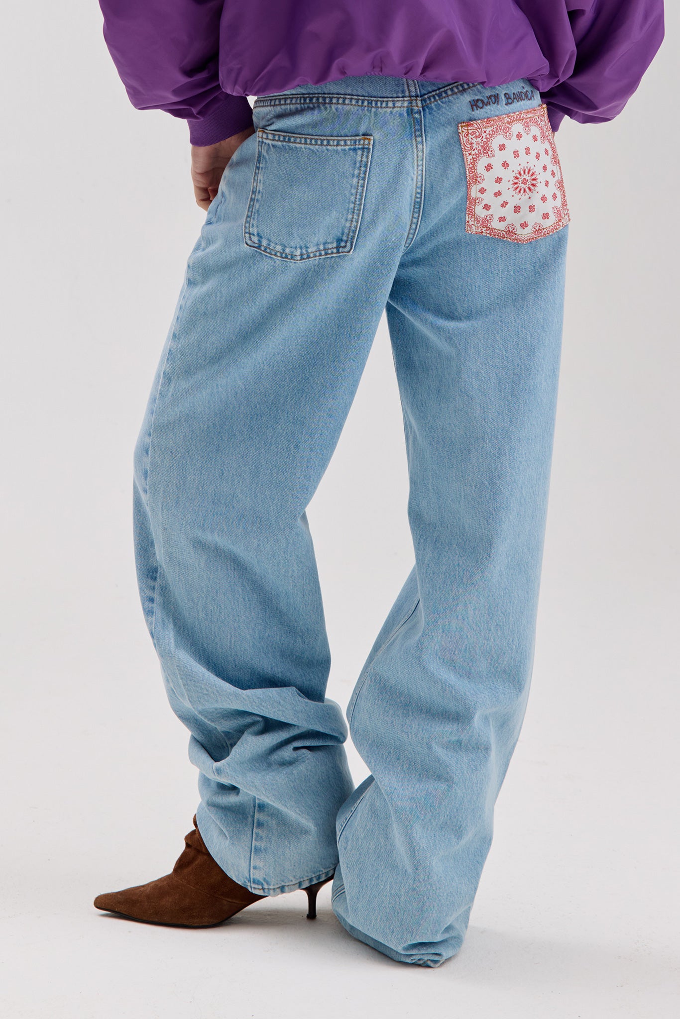 Pants Yve | Light blue howdy bandida | Harper & Yve