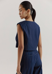 Pants Anna | Blue stripe | Harper & Yve