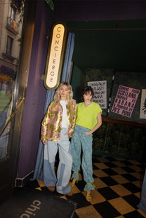 Pants Anna | Lime | Studio Amaya