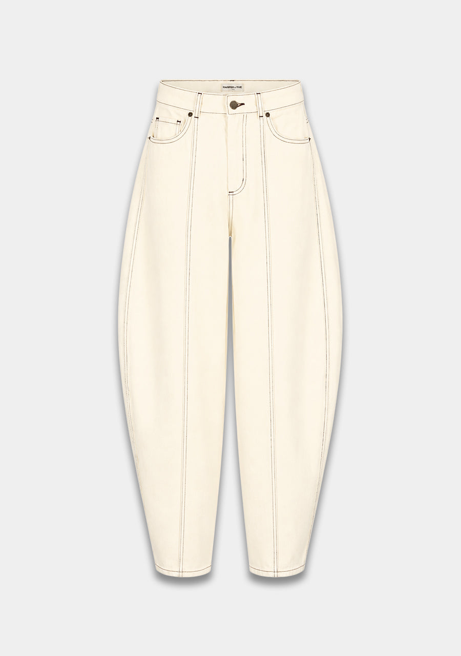 Pants Arden | Almond oil | Harper & Yve