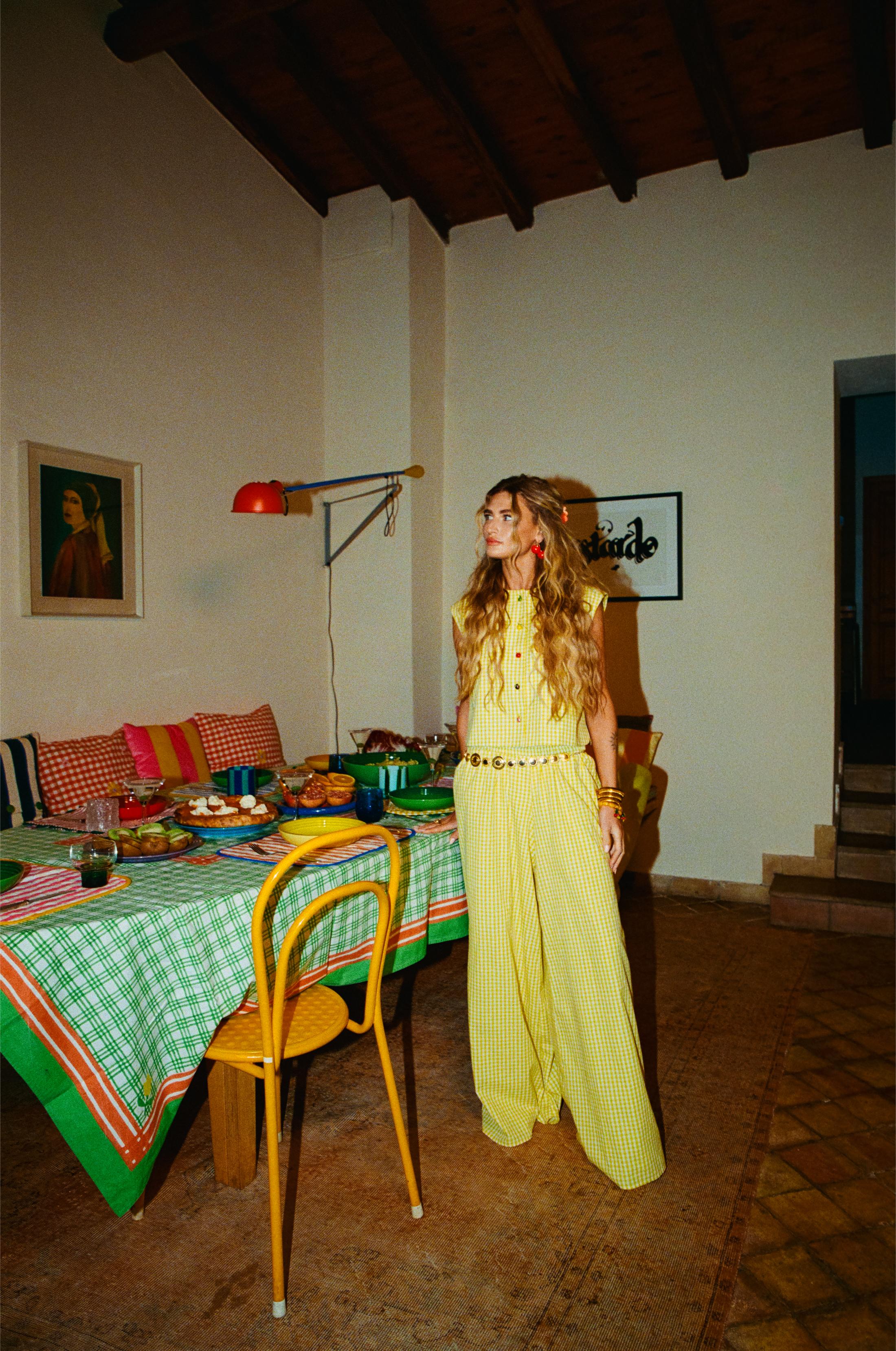 Pants Charlie | Lemon | Harper & Yve.