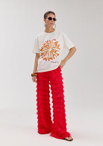 Pants Lo | High risk red | Harper & Yve