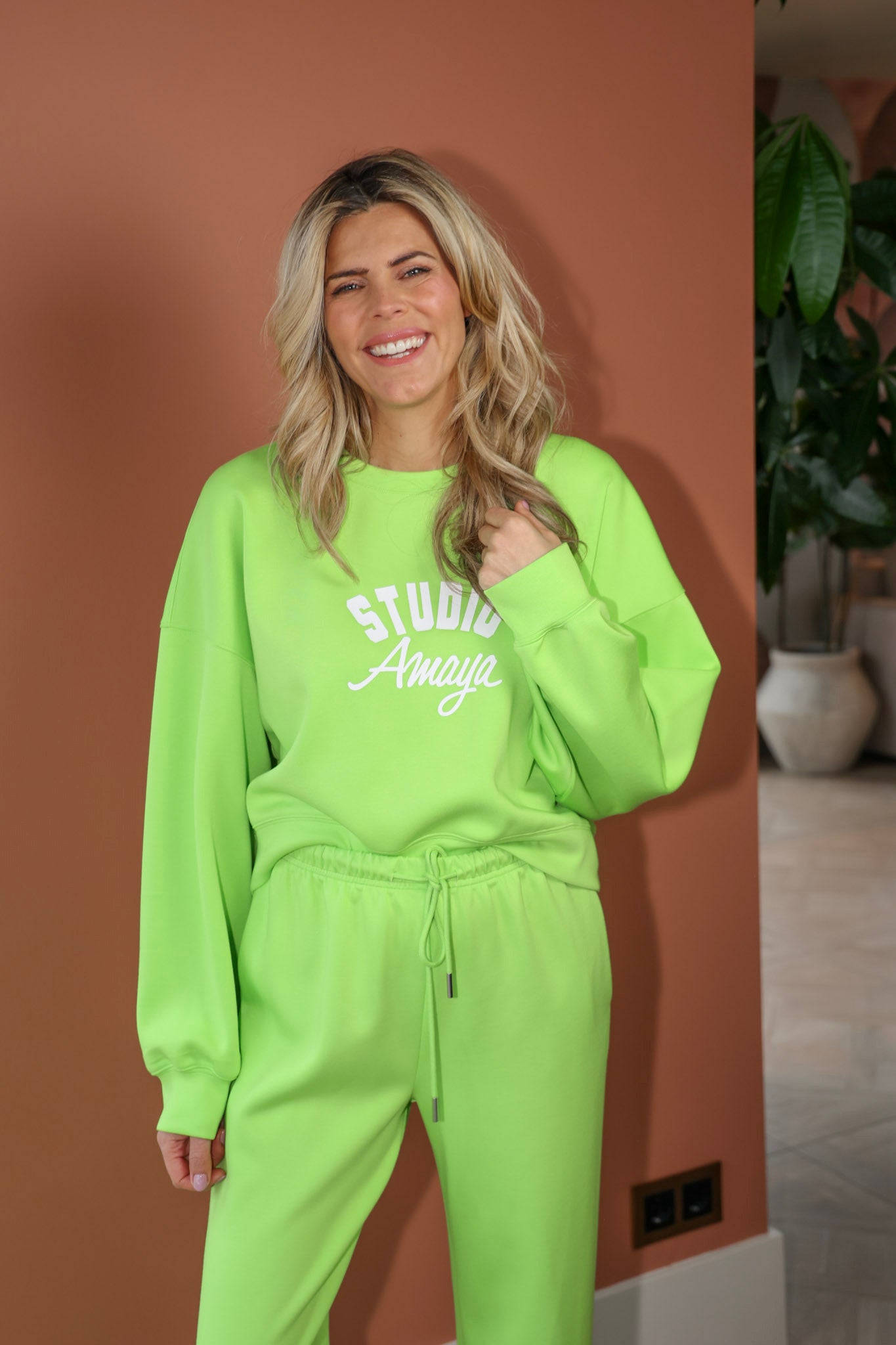 Pants Loes | Lime | Studio Amaya