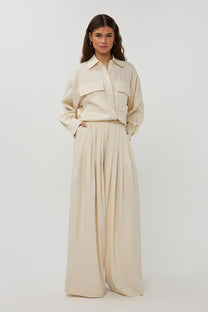 Pants Lotus | Beige | Studio Amaya