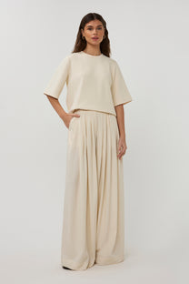 Pants Lotus | Beige | Studio Amaya