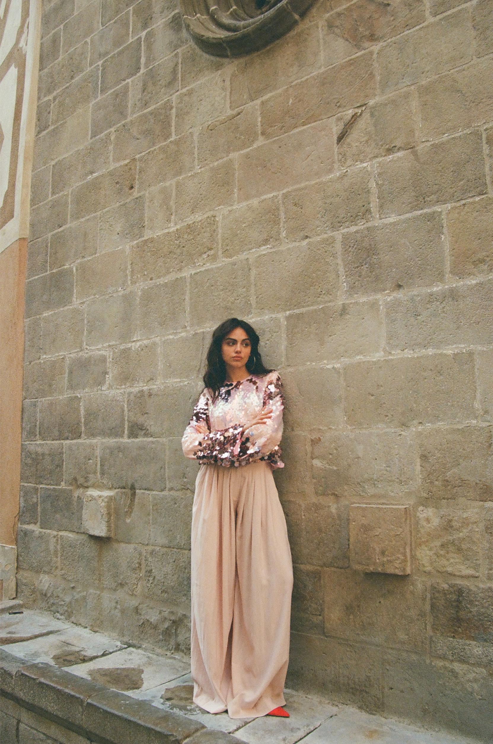 Pants Lotus | Light pink | Studio Amaya